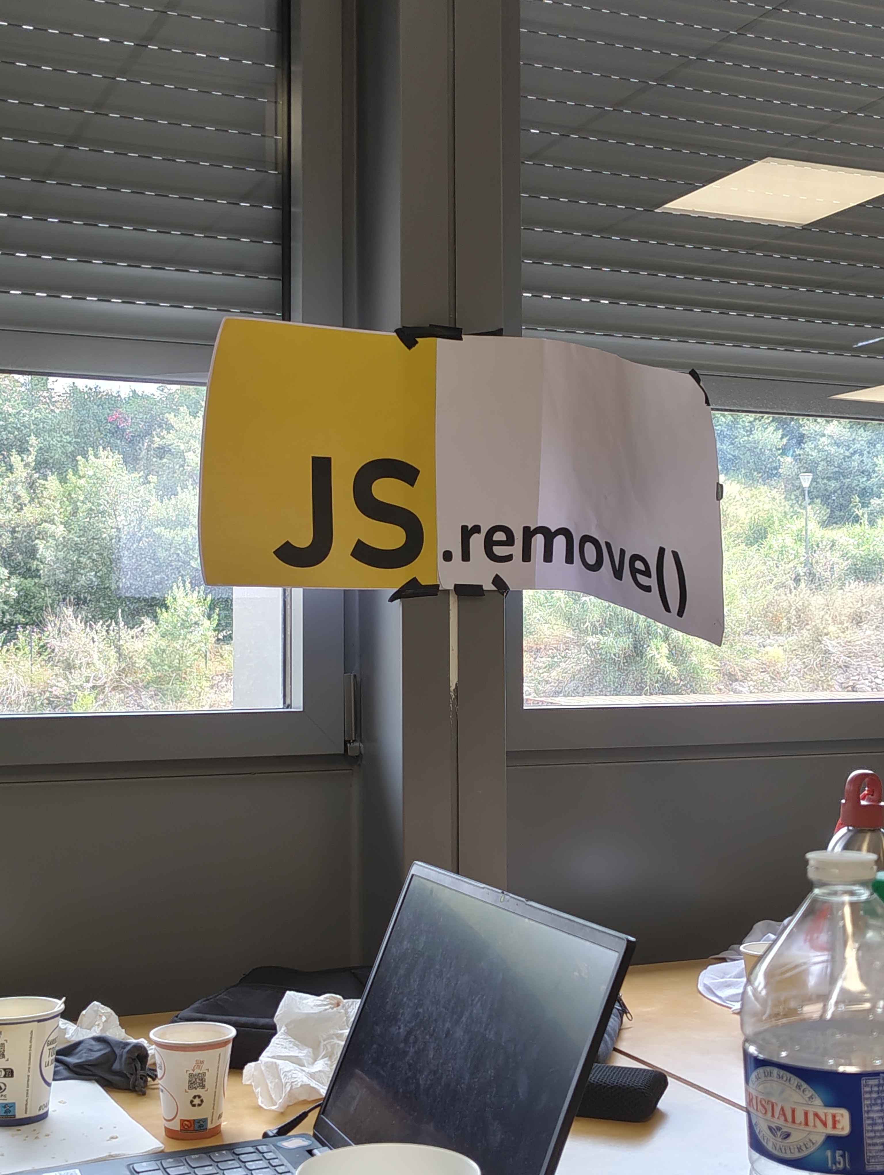Logo JS.remove(), 24h de l